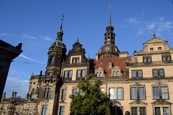 Dresden Castle - Dresdner Residenzschloss, Royal Palace of Dresden from 1547 to the Abdication in 1918