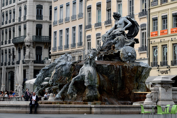 Fontaine Bartholdi, Place des Terreaux, Lyon