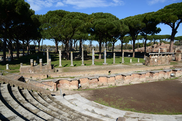 Roman Theater, Ostia Antica