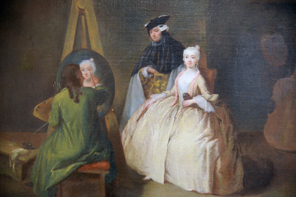 Nello studio del pittore - In the Painter's Studio, Pietro Longhi (1701-1783)