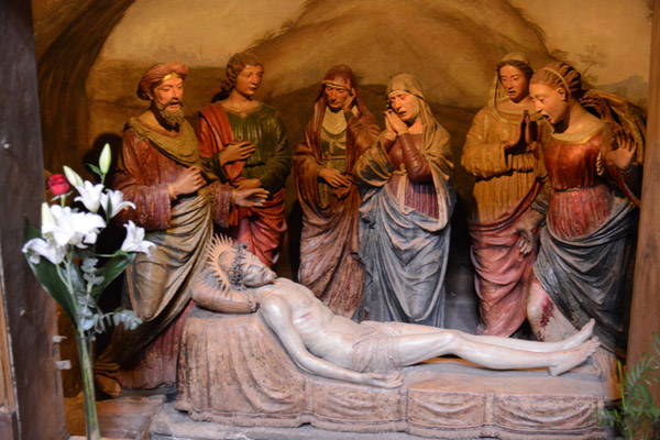 Mourning the dead Christ, Basilica di San Petronio