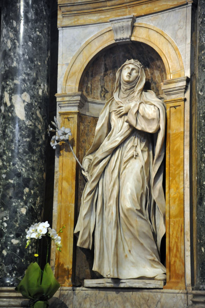 Chigi Chapel - St Catherine of Siena, 17th C., Ercole Ferrata