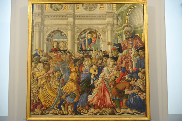 Massacre of the Innocents, 1482, Matteo di Giovanni, Santa Maria della Scala