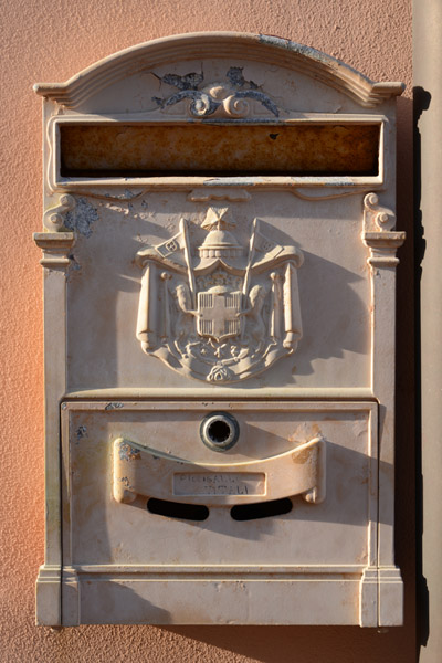 Italian postbox, Capoliveri, Elba