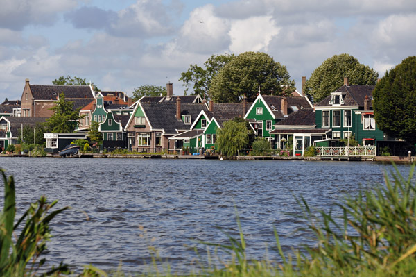 Zaandijk across the river from Zaanse Schans