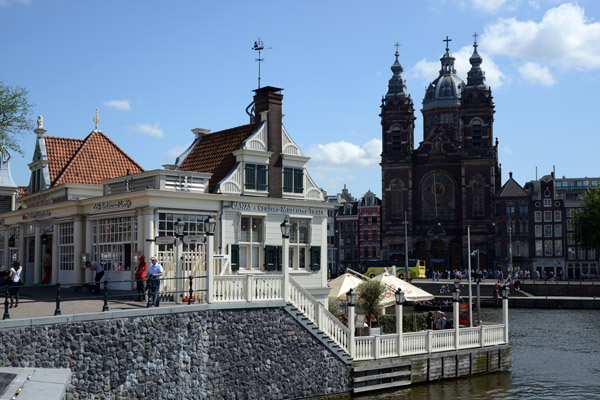 Basiliek van de Heilige Nicolaas from Stationsplein, Amsterdam