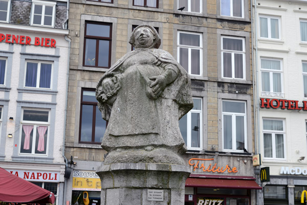 Mooswief, Vegetable Woman, 1953, Market Square, Maastricht