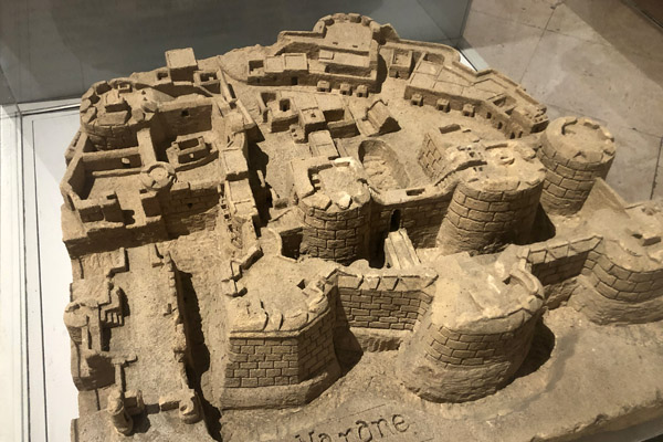 Model of the Fortress of Diu, built in 1535 and rebuilt in 1547
