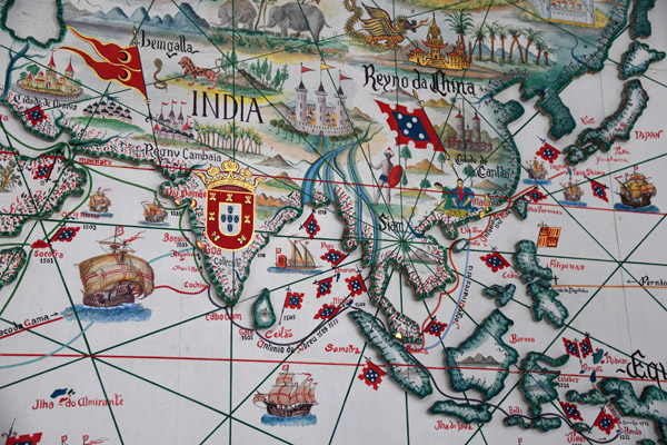Voyages of Discovery and Portuguese colonies in Asia