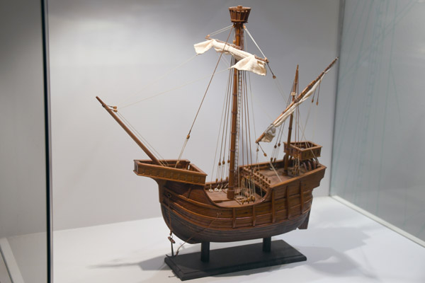 Model of a late 14th C. Portuguese merchant ship