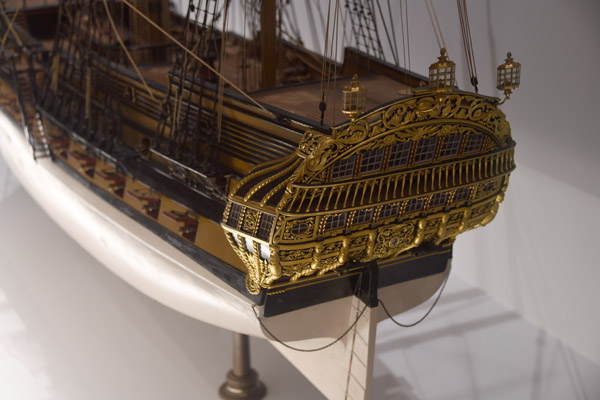 Detail of the ship Prncipe da Beira, 1774
