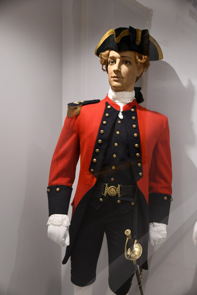 Portuguese naval uniform of a 1st Pilot, 1806