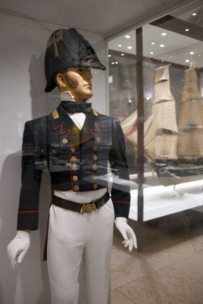 Portuguese Midshipman's uniform, 1791