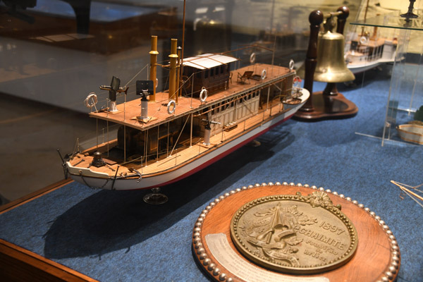 Model of the River Gunboat Capello built in the UK for service in Mozambique 1895-1908