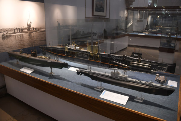 Models of submarines of the Portuguese Navy