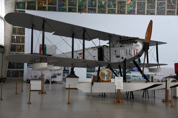Seaplane Santa Cruz - first crossing of the South Atlantic in 1922 from Lisbon to Brazil