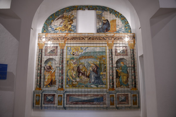 Azulejo Retbulo l de Nossa Senhora da Vida - Chapel of Our Lady of Life, ca 1580
