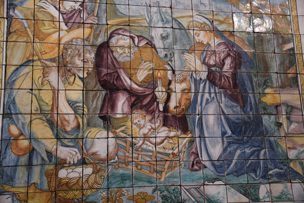 Azulejo Retbulo l de Nossa Senhora da Vida - Chapel of Our Lady of Life, ca 1580