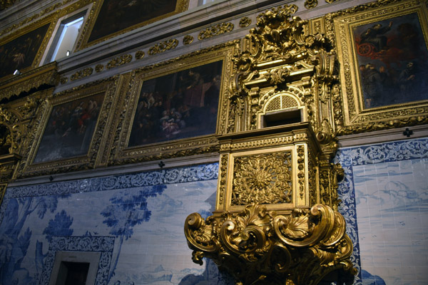 Baroque pulpit, Church of the Convent of Madre de Deus