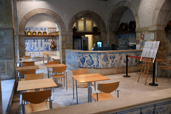 Restaurant at the National Museum of Azulejos