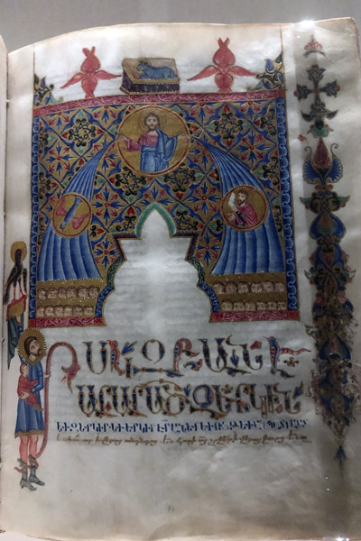 Armenian illuminated manuscript