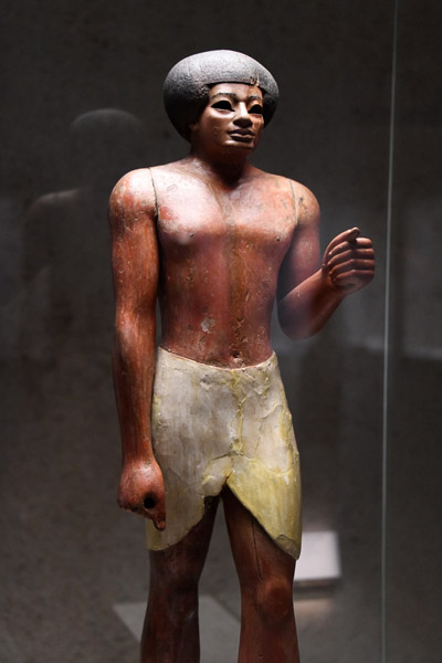 Ebony funerary statue, Egypt, ca 2000 BC