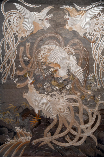 Silk hanging, 19th C. Japan