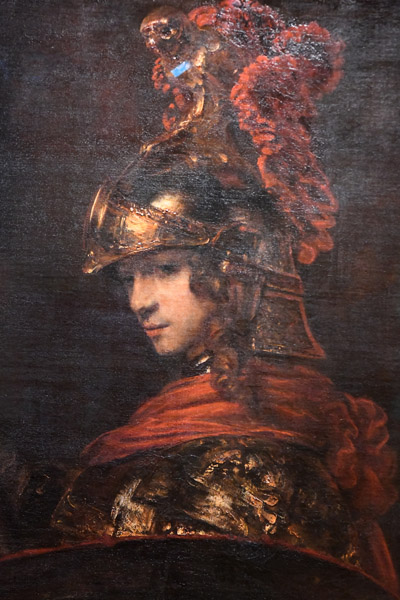 Pallas Athena, Rembrandt, ca 1657