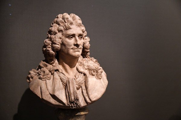 Portrait bust of Molire, Jean-Jacques Caffieri, Paris, 1785