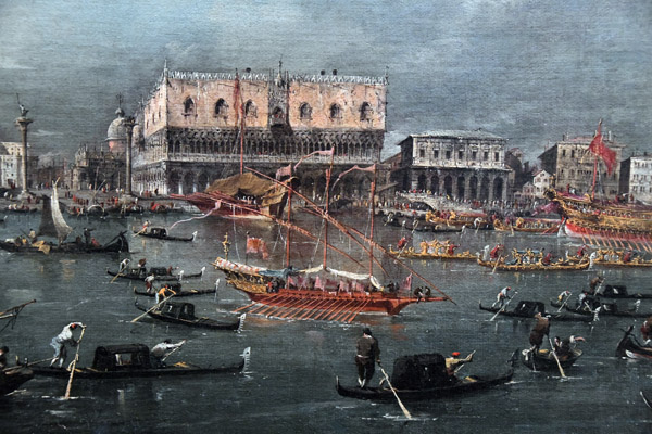 The Departure of the Bucintoro, Francesco Guardi, Venice, ca 1765-80