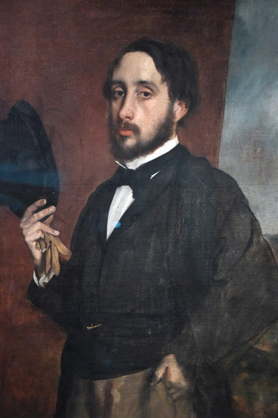 Self-Portrait, Edgar Degas, France, ca 1863