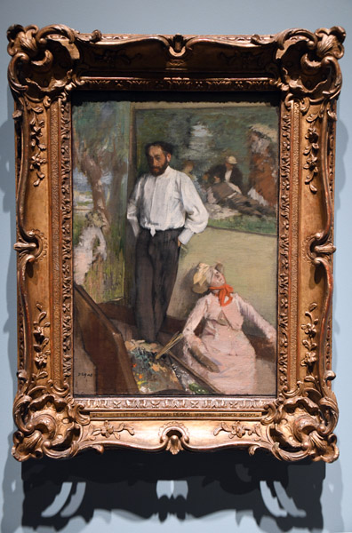 Portrait of Henri Michel-Lvy, Edgar Degas, France, ca 1878