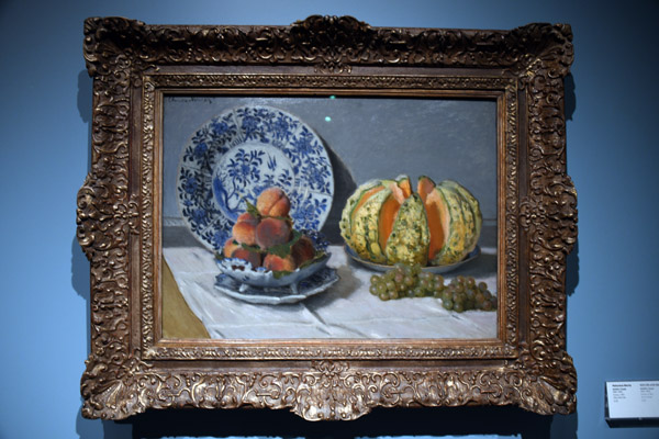 Still Life with Melon, Claude Monet, France, ca 1872