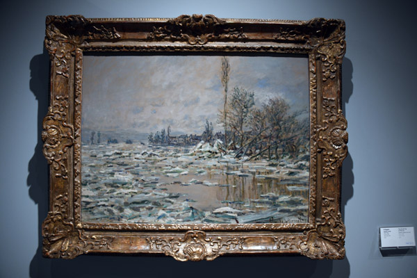 The Break-Up of the Ice, Claude Monet, France, 1880