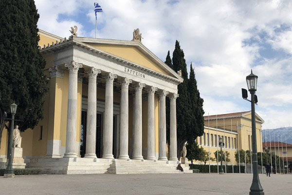 Zappeio Hall, built in the 1880s for the first modern Olympic Games