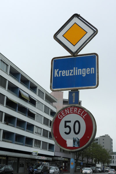 Entering Kreuzlingen