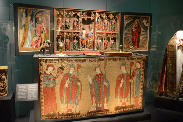 Flemish altarpiece from gur, W. Iceland, ca 1500