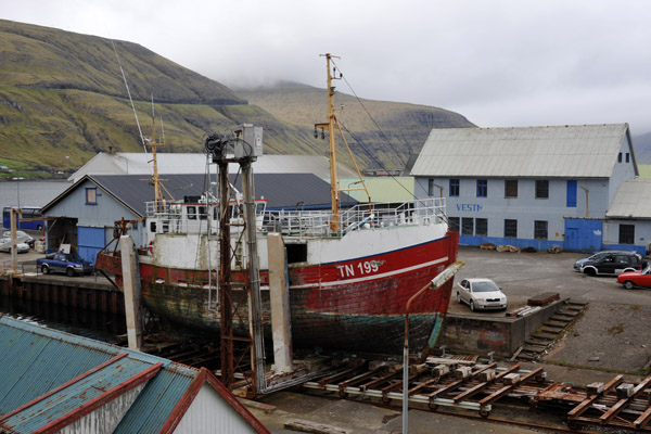 Fishing boat, Vestmanna, Faroe Islands