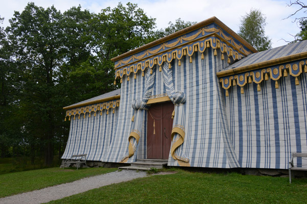 Vakttältet, the Guard Tent in the Baroque Garden, Drottningholm Palace