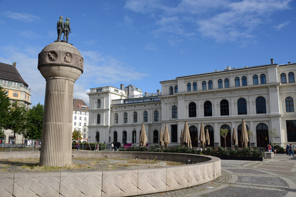 Christian Frederiks plass fountain, Oslo
