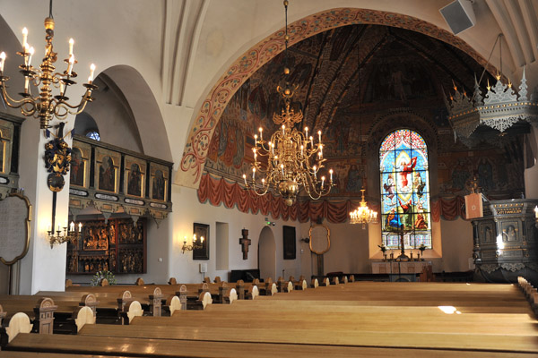 Interior of the Church of the Holy Cross, Vanha Rauma