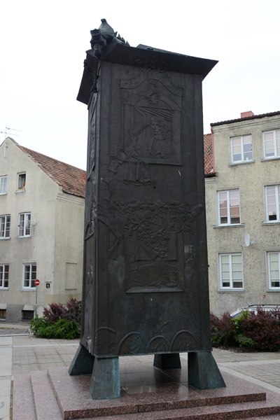 Boktas (Tower) monument, Jono gatvė 9, Klaipėda