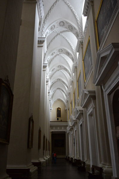 Aisle of Vilnius Cathedral