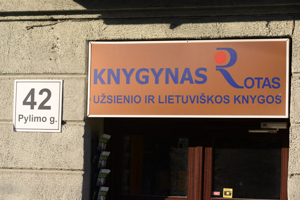 Knygynas Rotas- Pylimo gatvė 42, Vilnius