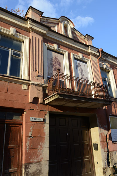 Žemaitijos g. 4, former Jewish ghetto, Vilnius