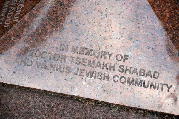 In Memory of Doctor Tsemakh Shabad and Vilnius Jewish Community