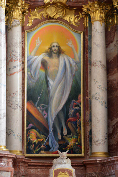 20th C Risen Christ, Church of St. Casimir