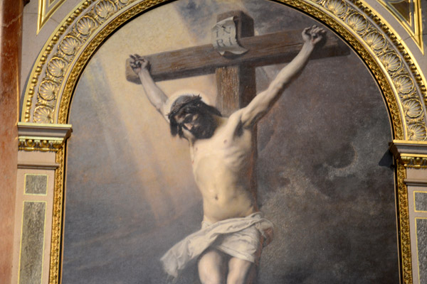 Altarpiece - Christ on the Calvary, St. Stephen's Basilica