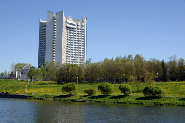 Hotel Belarus, Svislach River, Minsk