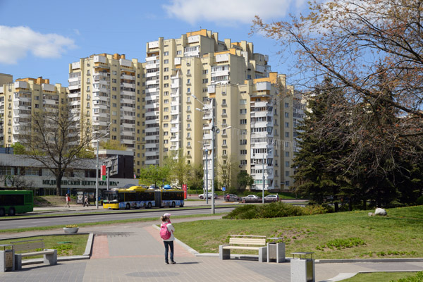 Apartments near the Great Patriotic War Museum, Minsk